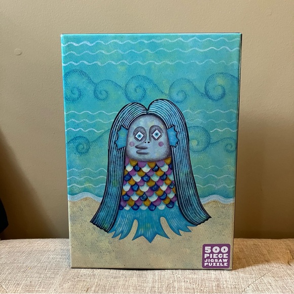 Amabie: The Mythical Japanese Mermaid 500-Piece Puzzle Saori Shinada - Picture 4 of 6